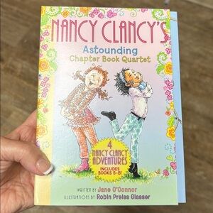 Fancy Nancy: Nancy Clancy's Astounding Chapter Book Quartet Books 5-8 NEW IN BOX
